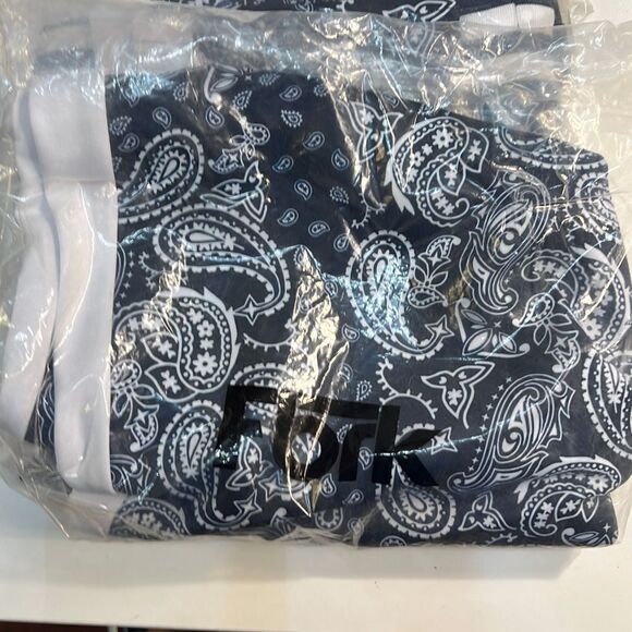 ‎FBRK Paisley bandanna Track Pants- NWT - Picture 4 of 5